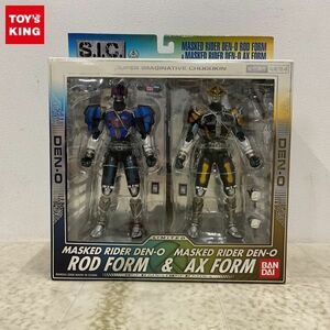 1円〜 バンダイ S.I.C. 仮面ライダー電王 ロッドフォーム & アックスフォーム