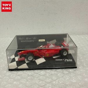 1円〜 ミニチャンプス 1/43 フェラーリ F300 1998 E.Irvine #4