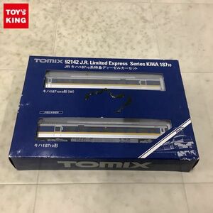 1円〜 動作確認済 TOMIX Nゲージ 92142 JRキハ187 10系 特急ディーゼルカーセット