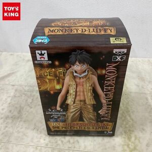 1円〜 内未開封 バンプレスト DXF THE GRANDLINE MEN ONE PIECE FILM GOLD SPECIAL モンキー・D・ルフィ