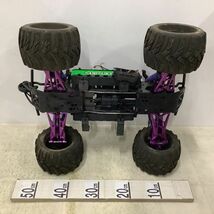 1円〜 ジャンク エンジンRC hpiレーシング シャーシ タイヤ、サンワ RX-381 受信機 他_画像3