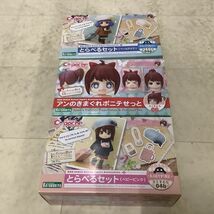 1円〜 未開封含 コトブキヤ キューポッシュ えくすとら 06 アンのきまぐれポニテせっと 04p とらべるセット ペールアクア 他_画像2