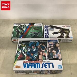 1円〜 アオシマ 1/48 機甲創世記モスピーダ 可変レギオス イオタ、バンダイ 銀河漂流バイファム セット1他