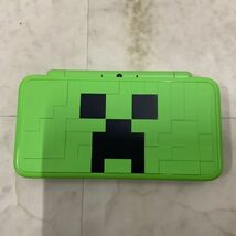 1円〜 欠品 動作確認/初期化済 newニンテンドー2DS LL JAN-001 マインクラフト クリーパーエディション_画像3