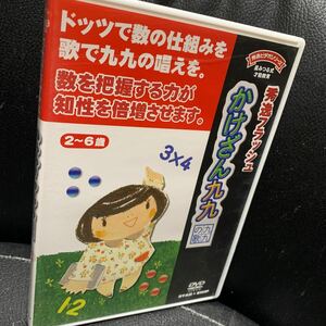 秀逸フラッシュ かけざん九九 九九の歌 DVD 星みつる式才能教育 かけ算 2～6歳