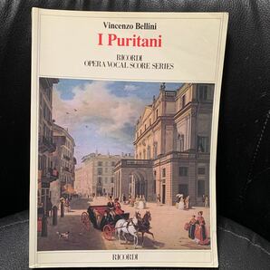 清教徒 ヴィンチェンツォ・ベッリーニ オペラ ヴォーカル スコア RICORDI BELLINI V. - I PURITANI - CHANT ET PIANOの画像1