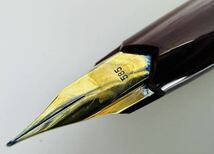  Ψ Montblanc / モンブラン 万年筆 585 ペン先刻印 K14 320EF インク (ロイヤルブルー)7本付/254748/ 1220-58_画像4