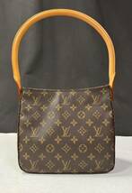 ◇ 【美品】LOUIS VUITTON ルイ・ヴィトン モノグラム ルーピングMM M51146 ワンショルダーバッグ / 256224 / 117-4_画像1