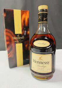 ▽ 【未開栓 】Hennessy ヘネシー VSOP Privilege プリヴィレッジ コニャック 700ml 40% ブランデー 古酒 洋酒 元箱付き / 254675 / 108-11