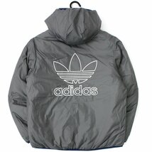 新品 秋冬 定価1.8万 adidas originals アディダス オリジナルス リバーシブル 中綿 ジャケット L パデッド ブルゾン アウター ◆SW1516A_画像6