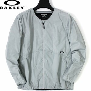 新品 秋冬 定価1.9万 オークリー ゴルフにお勧め 撥水 防風 保温 中綿 ジャケット L OAKLEY GOLF フルジップ ブルゾン ウェア ◆CI1669B