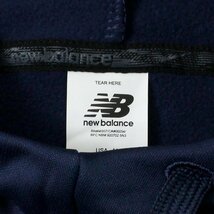 新品 秋冬 ニューバランス ゴルフに最適 裏起毛 パーカー XL 紺 New Balance プルオーバー フーディー GOLF スポーツ ウェア ◆CI1683C_画像9