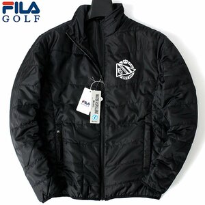 新品 秋冬 FILA GOLF 撥水 中綿 ジャケット ブルゾン LL 黒 フィラ ゴルフ ゴルフウェア スポーツ メンズ ウェア ブラック ◆CI1705B