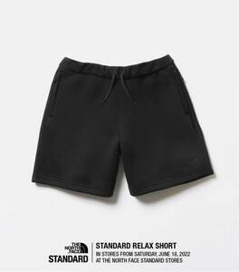 THE NORTH FACE STANDARD RELAX short ブラック 黒 M ノースフェイス スタンダード スウェット ショーツ 限定 レア 希少 完売 新品 未使用