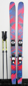 モーメントスキー　MOMENT　SIERRA TOUR　162ｃｍ　マーカービンディング 解放値3-10　中古