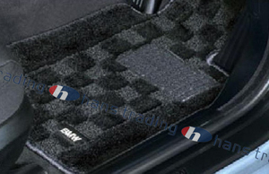 BMW original floor mat 3 series F30/F31 right steering wheel for shaggy black 