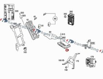 ベンツ Mクラス W164 Rクラス W251 リア リヤ SAMコントロールユニット サムユニット/純正品 新品 164-900-5101_画像2