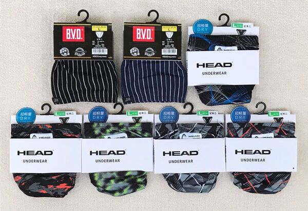 B.V.D&HEAD ビキニ ブリーフ Lサイズ 7枚セット