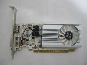 玄人志向　　グラフィックボード　　GT1030 EX WHITE PCI-E 2GB GDDR5 64Bit 動作品