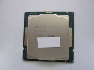 CPU intel Core i3-10105 3.70ＧＨz SRH3P 　 動作品