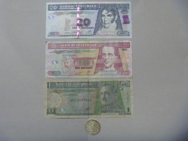 グアテマラ 古銭 古紙幣 硬貨 コイン 外国貨幣 外国紙幣 セット まとめ売り 同梱割引あり