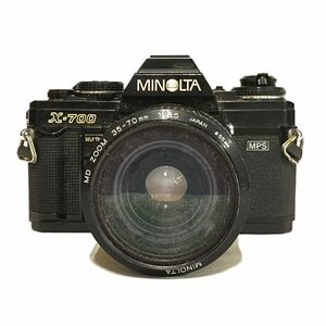 CAM667H MINOLTA ミノルタ フィルムカメラ X-700 カメラレンズ MD ZOOM 35-70mm 1:3.5 ブラック系