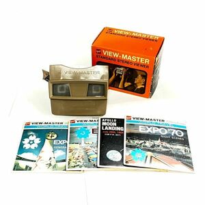 CAM592H View Master ビューマスター 本体 フィルム×4 EXPO 70 エキスポ70 アンティーク ビンテージ まとめ