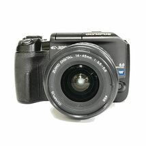 CAM549H OLYMPUS オリンパス E300 デジタル一眼レフ ZUIKO DIGITAL 14-45mm ブラック系_画像1