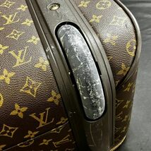 AAM480T ジャンク LOUIS VUITTON ルイヴィトン ペガス45 モノグラム M23293 キャリーバッグ スーツケース ダークブラウン系_画像5