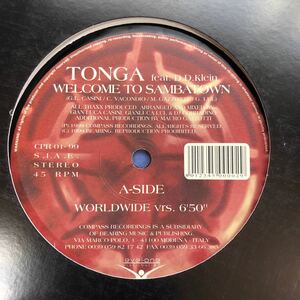 b 12インチ TONGA / Welcome To Sambatown LP レコード 5点以上落札で送料無料