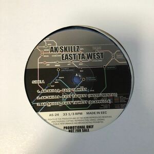 b 12インチ AK SKILLZ SHAMUS East Ta West / Big Willie Style LP レコード 5点以上落札で送料無料