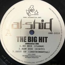 b 12インチ ai-shid THE BIG HIT b/w M.A.T.H LP レコード 5点以上落札で送料無料_画像2