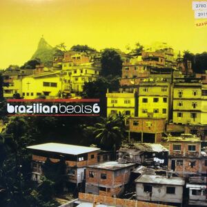 b 2LP 二枚組 V.A. brazilian beats 6 レコード 5点以上落札で送料無料