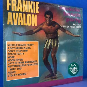 b LP フランキー・アヴァロン FRANKIE AVALON Muscle Beach Party シュリンク付 レコード 5点以上落札で送料