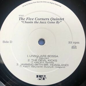 b 12インチ 二枚組 The Five Corners Quintet Chasin’the Jazz Gone by LP 見開きジャケット レコード 5点以上落札で送料無料の画像7