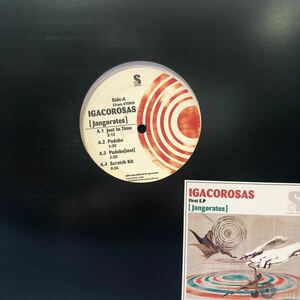 b 12インチ IGACOROSAS First E.P Jangorates LP レコード 5点以上落札で送料無料