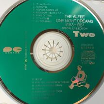 b 2CD 二枚組 BOXセット THE ALFEE アルフィー ONE NIGHT DREAMS 1983-1987 LP レコード 5点以上落札で送料無料_画像7