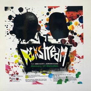 b 12インチ Memory Of Melodies DJ Deckstream feat Dred Scott & Adriana Evans LP レコード 5点以上落札で送料無料