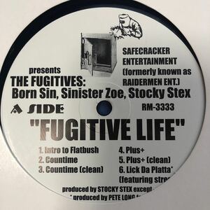 b 12インチ THE FUGITIVES FUGITIVE LIFE LP レコード 5点以上落札で送料無料