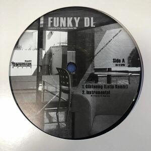 b 12インチ FUNKY DL Glistening LP レコード 5点以上落札で送料無料