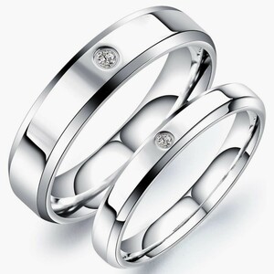 X982 ペアリング 結婚指輪 シルバー レディース メンズ カップル