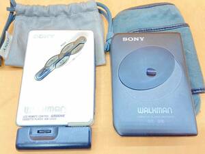 A96［動作未確認品］SONY WALKMAN カセットプレイヤー　2点まとめて　WM-EX600/WM-EX909