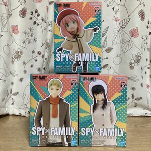 スパイファミリー　SPY×FAMILY CODE:WHITE DXF ロイド、ヨル、アーニャ・フォージャー 各全一種　新品未開封　フィギュア