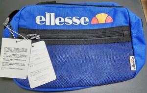 ★ エレッセ　ショルダーバック【青】ellesse Blue Shoulder Bag (ショルダーバッグ）24cmx18cmx8cm ★