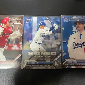 大谷翔平　Topps Now カードセット