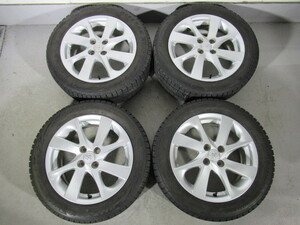 激安即決 トヨタ アクア 純正 16×6J 100-4H+51 54Φ BS BLIZZAK VRX2 195/55R16 87Q 中古タイヤホイールセット ４本 ｂB アクア Y00001