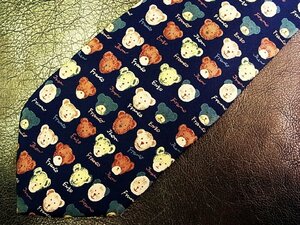 * staple product *4R01737[MOSCHINO] Moschino [.. teddy bear pattern ] necktie 