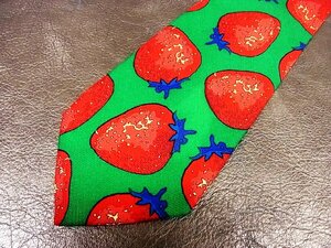 * staple product *4R01886[ICEBERG] Iceberg [ strawberry strawberry fruit design ] necktie 