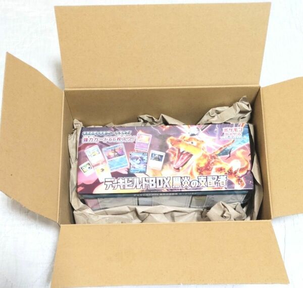 ポケモンカードゲーム スカーレット&バイオレット デッキビルドBOX 黒炎の支配者 シュリンク付き　1box ボックス