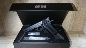 限定出品　精巧1/2スケール　ミニチュアモデルガン　コルトM1911 ガバメント 　ブラック　　モデルガン　トイガン